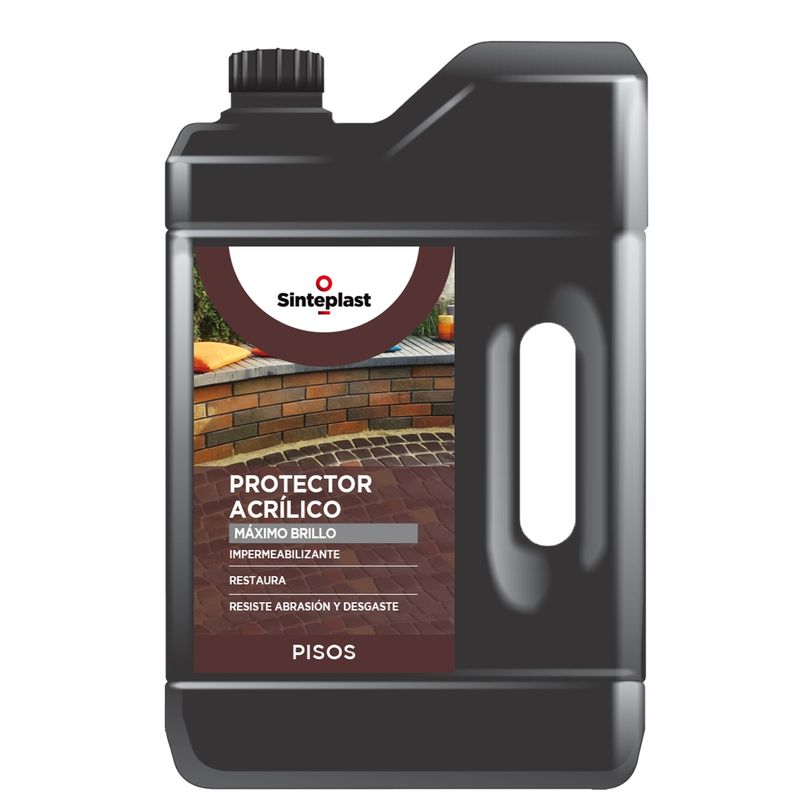 SINTEPLAST - Protector acrílico para Pisos Alto Brillo 5 LT
