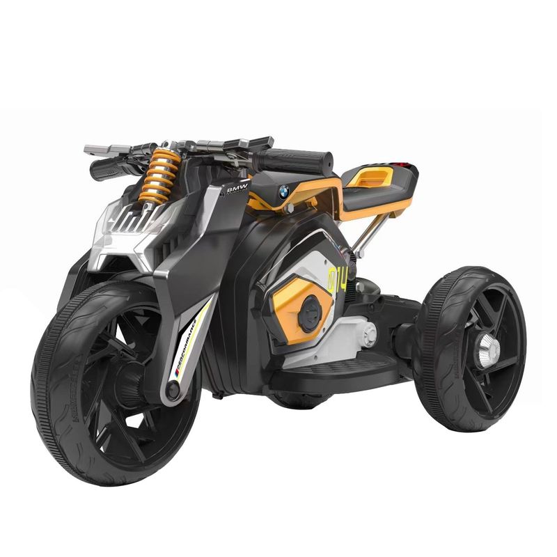 BEBESIT - Moto a Batería Eléctrica Super Pro 2.0 Amarillo Bebesit
