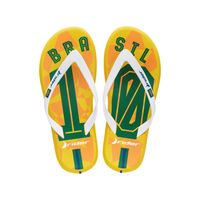 Sandalia Hombre Amarillo/verde Brasil