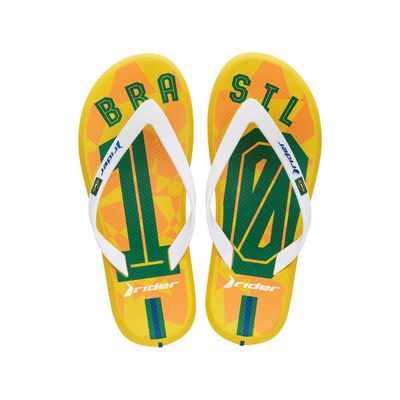 Imagen 1 del producto Sandalia Hombre Amarillo/verde Brasil