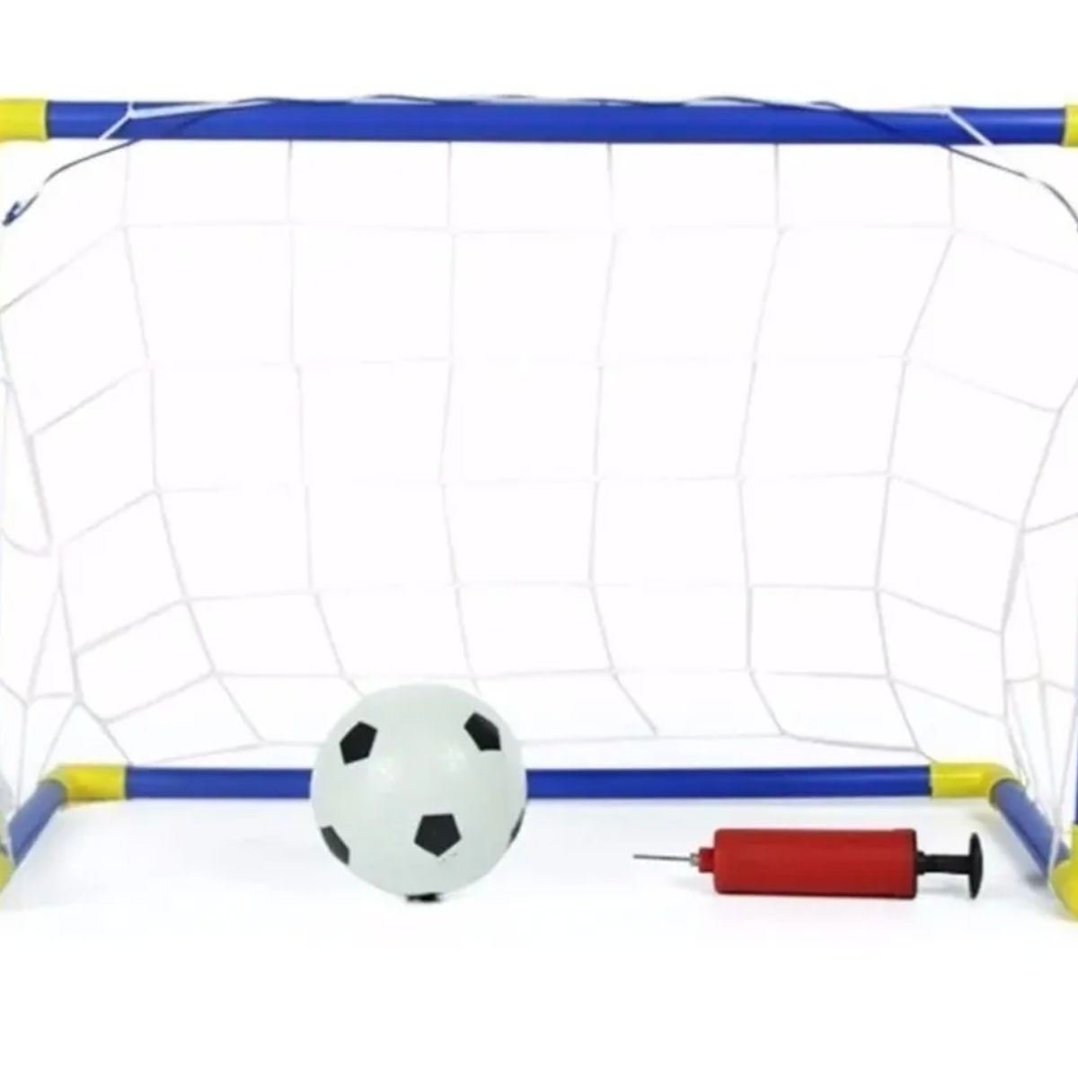 GENERICO - Arco Futbol Grande Pvc Armable  Accesorios