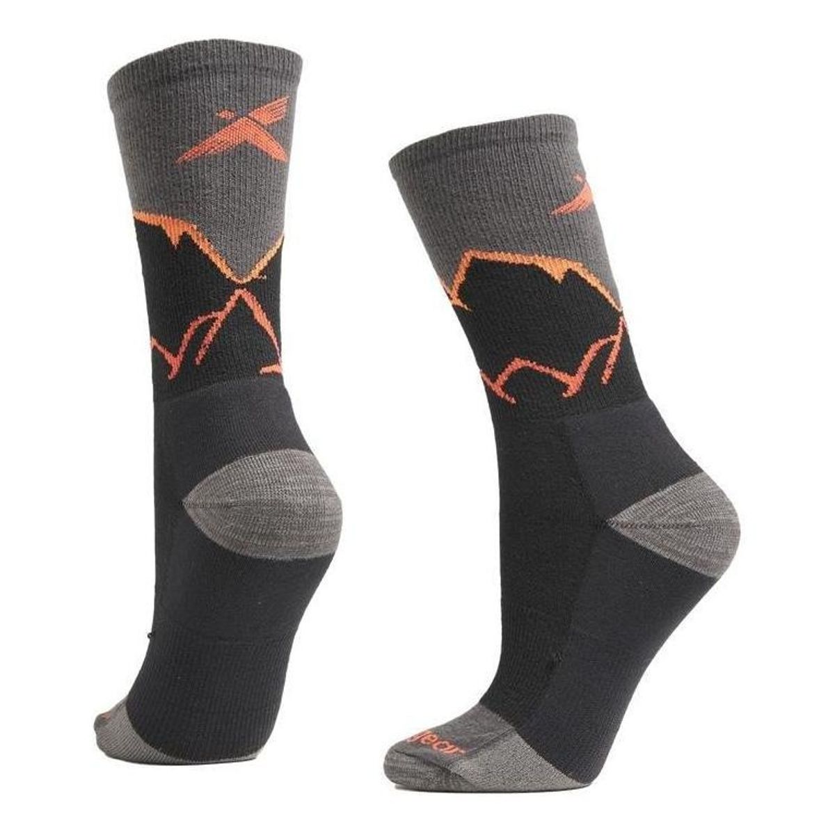 ANDESGEAR - Calcetin Hiking Light Crew Negro ANDESGEAR