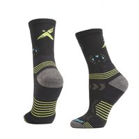 Calcetin Running Mid Crew Negro