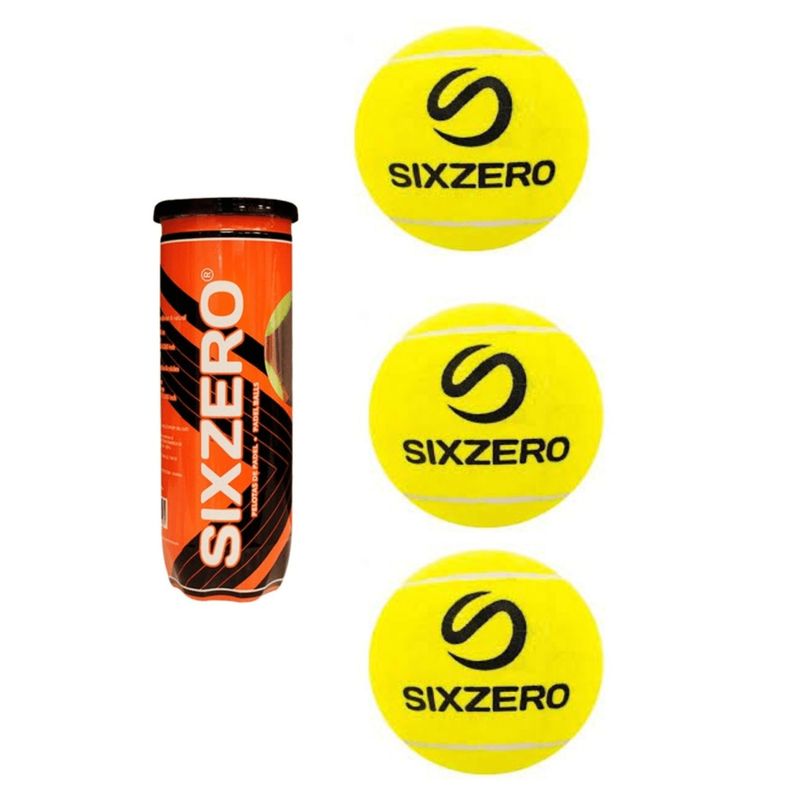 DRB - Pelotas Tarro De Padel Pack 3 Unidades Sixzero Clasicc