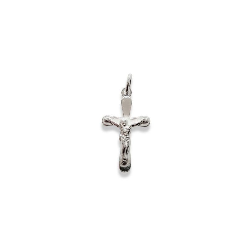 ANDREA COGGIOLA JOYAS - Colgante Cruz Cristo Plata Fina 925