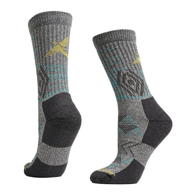 ANDESGEAR - Calcetin Hiking Mid Crew Gris ANDESGEAR