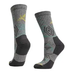 ANDESGEAR - Calcetin Hiking Mid Crew Gris