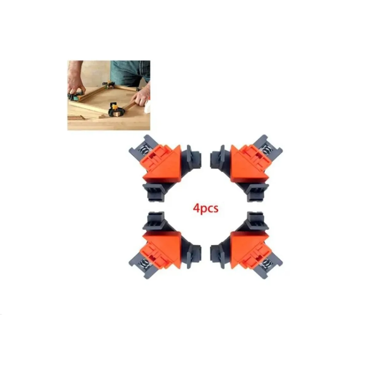 OFERTABKN - Abrazadera Clip Rápido De Fijación 90 Grados Ángulo Recto