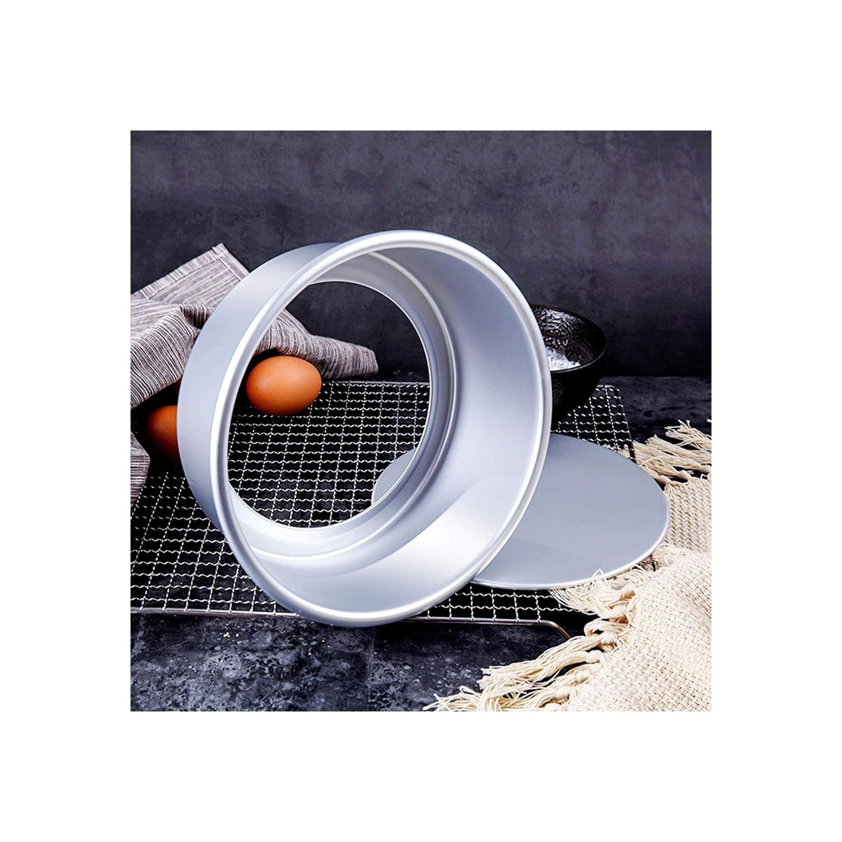 IMAHE - MOLDE ALUMINIO 27x8 CM BASE DESMONTABLE IMAHE