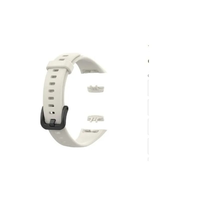 GENERICO - Correa De Silicona Deportiva Para Huawei Honor Band 6 - BLANCO