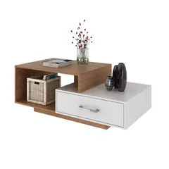 TECNOMOBILI - MESA DE CENTRO 1 CAJÓN ALMENDRA