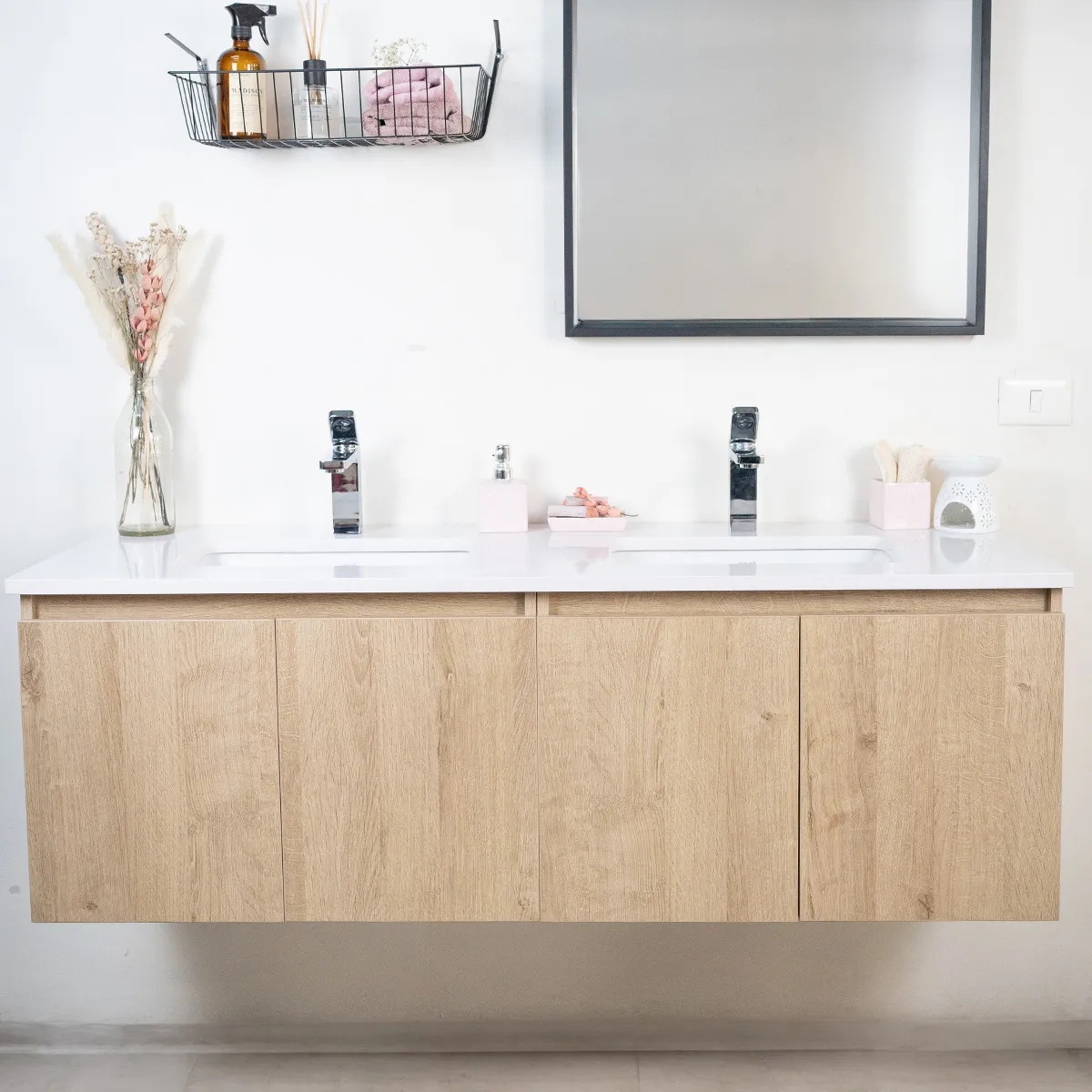 ZART - Lavamanos bajo cubierta Zart D 140x50 Blanco Norte