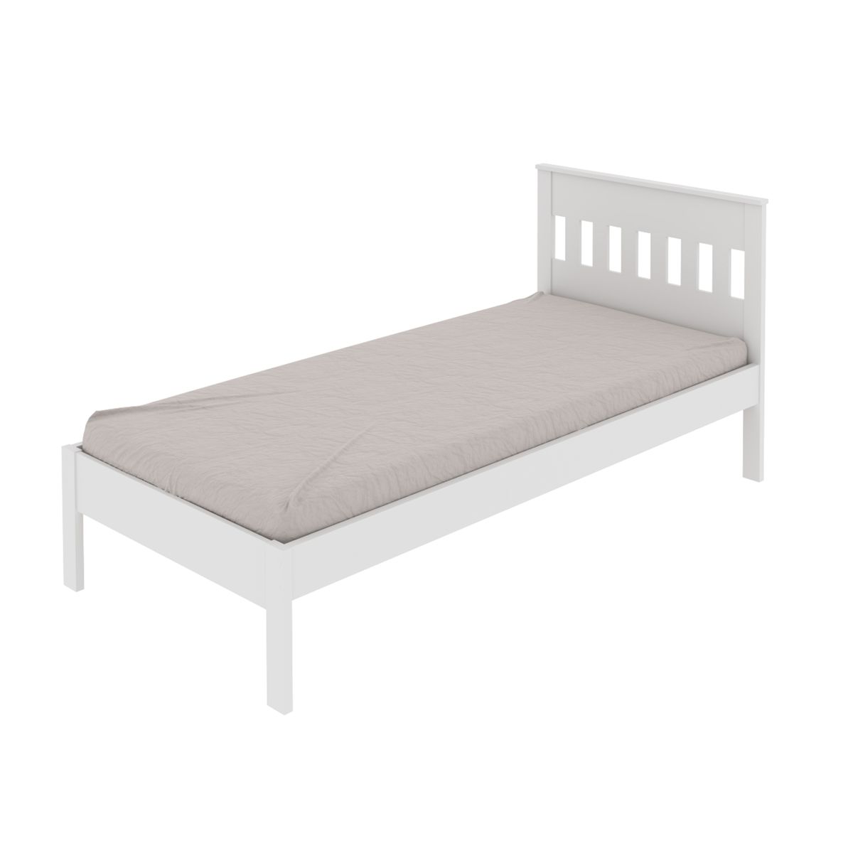 TECNOMOBILI - CAMA 1 PLAZA BLANCO