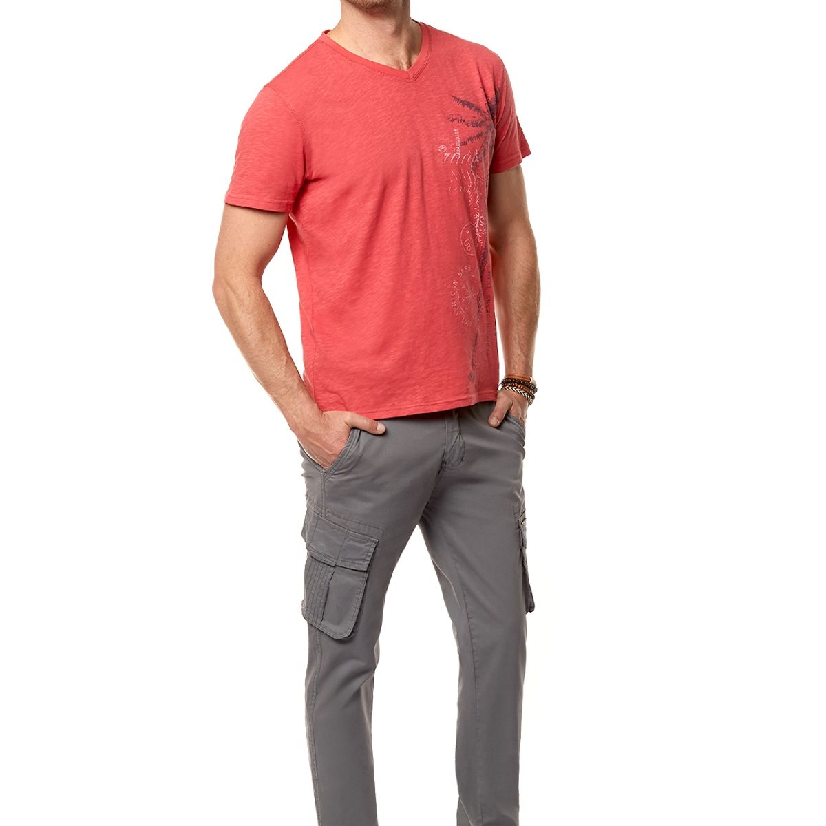 FEROUCH - Polera Naples Rojo Ferouch_.