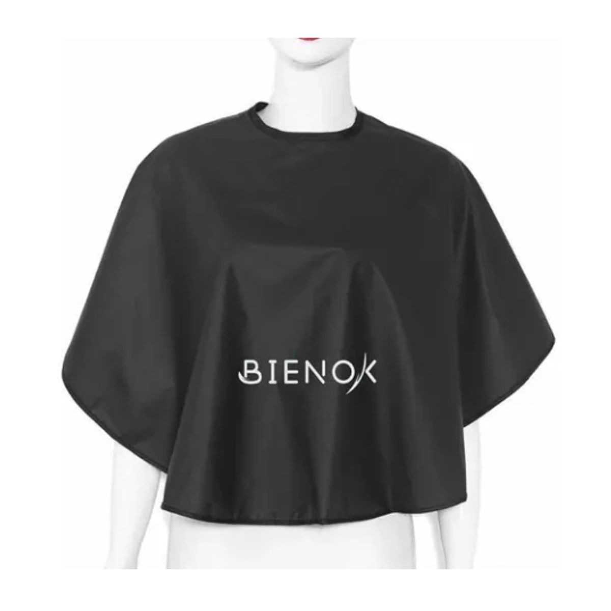 GENERICO - Capa Peluqueria Tintura  Delantal Tintura Corta Negro