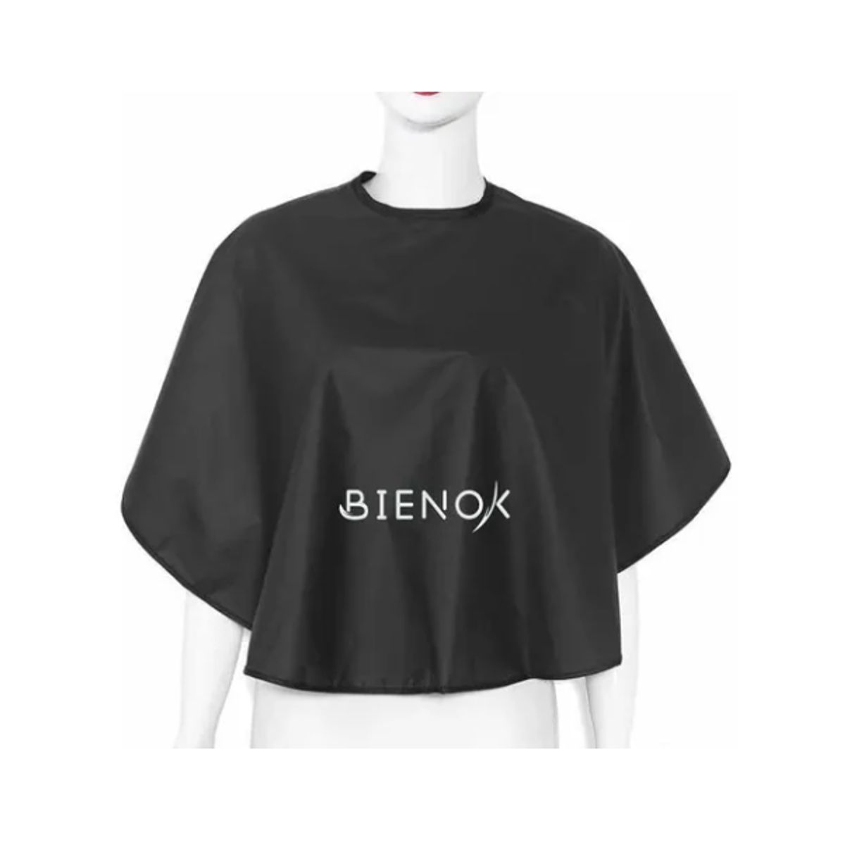 GENERICO - Capa Peluqueria Tintura  Delantal Tintura Corta Negro