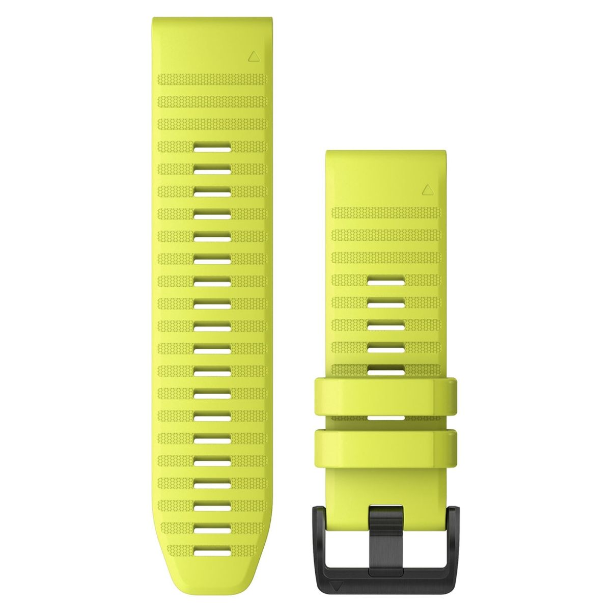 GARMIN - QuickFit 22 Watch Band - Amp Yellow Silicone GARMIN