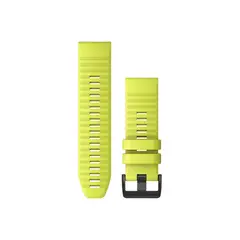 GARMIN - QuickFit 22 Watch Band - Amp Yellow Silicone