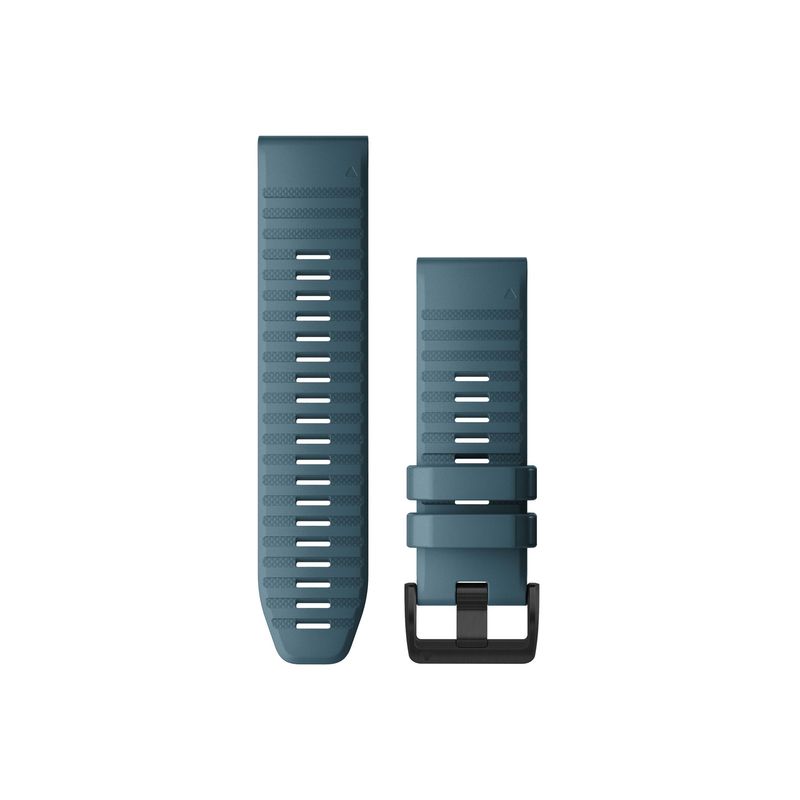 GARMIN - QuickFit 26 Watch Band - Lakeside Blue Silicone GARMIN