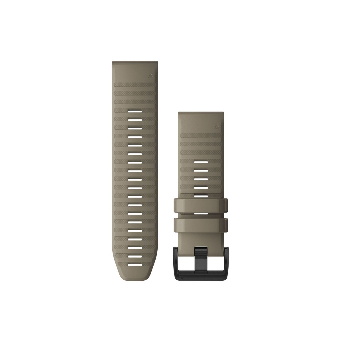 GARMIN - QuickFit 26 Watch Band - Dark Sandstone Silicone GARMIN
