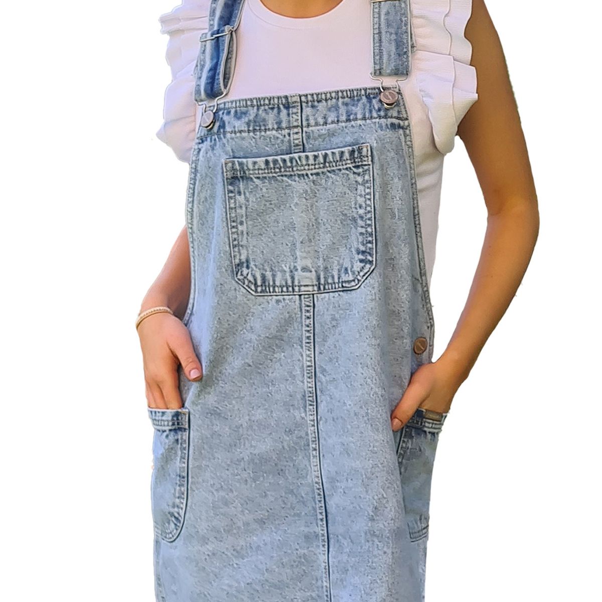 DIVINO JEANS - Jardinera Jumper Gloria Divino Jeans