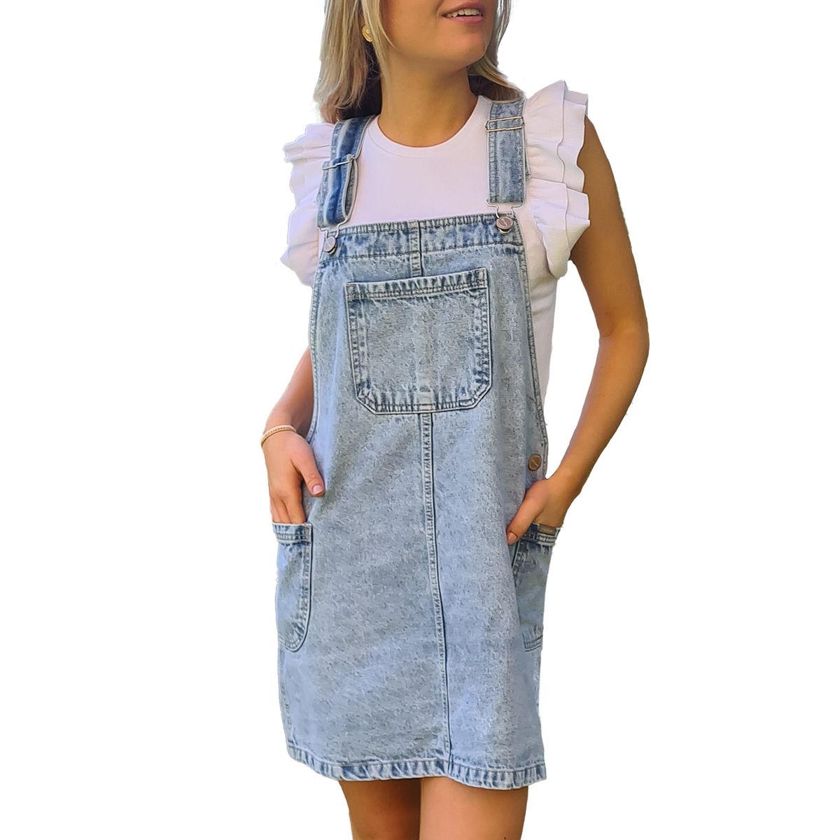 DIVINO JEANS - Jardinera Jumper Gloria Divino Jeans