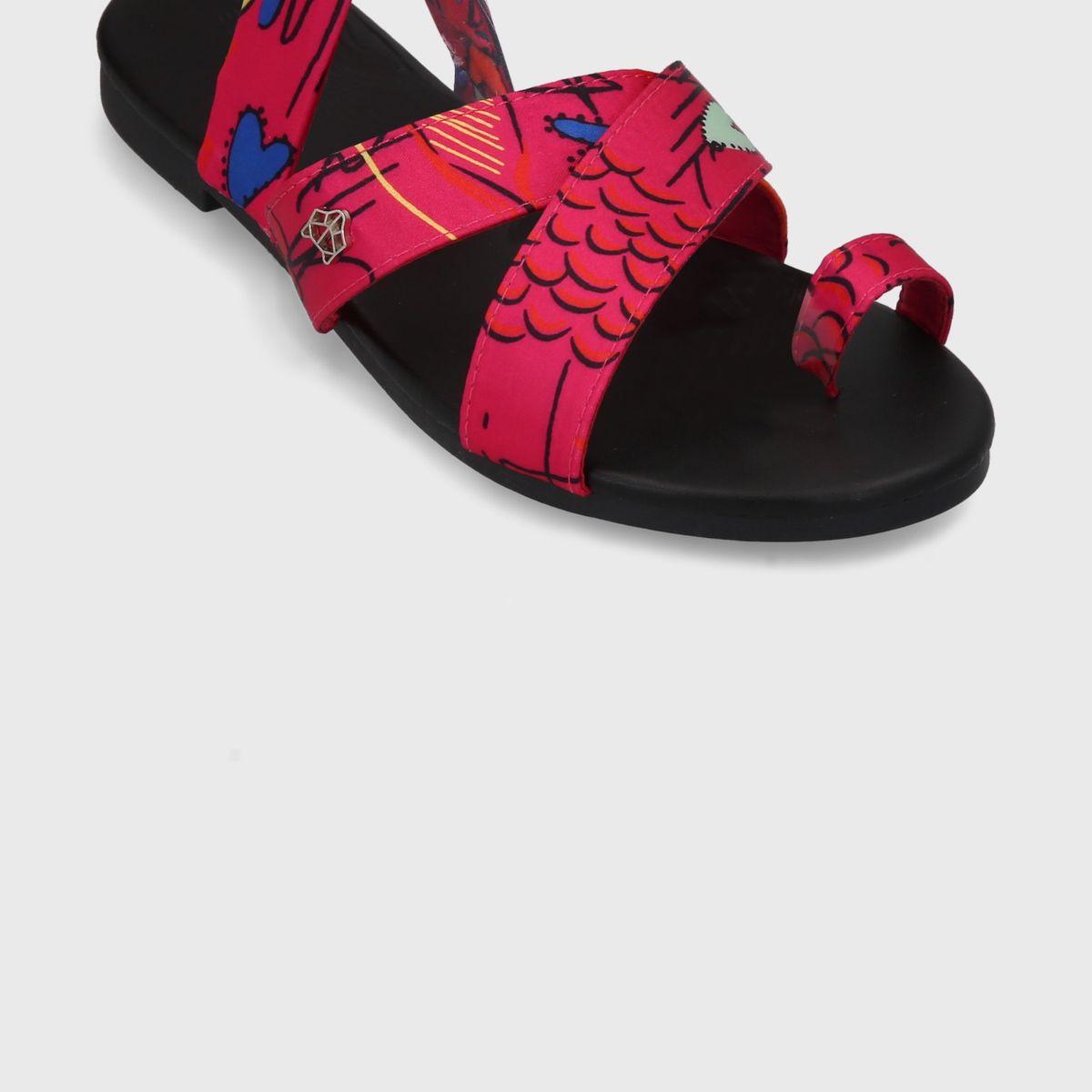 GOTTA - Sandalia Mujer Plana Multicolor 33712