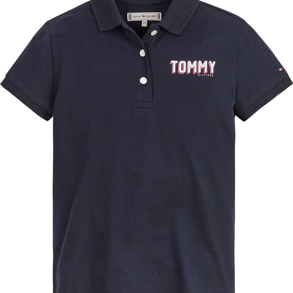 TOMMY HILFIGER - Polo Classic Con Logo Azul Tommy Hilfiger