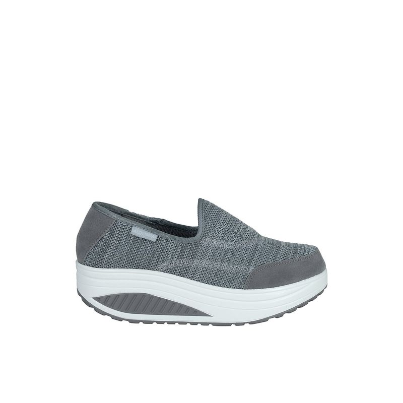 ALQUIMIA - Zapatilla Mujer Gris Zorzal Alquimia