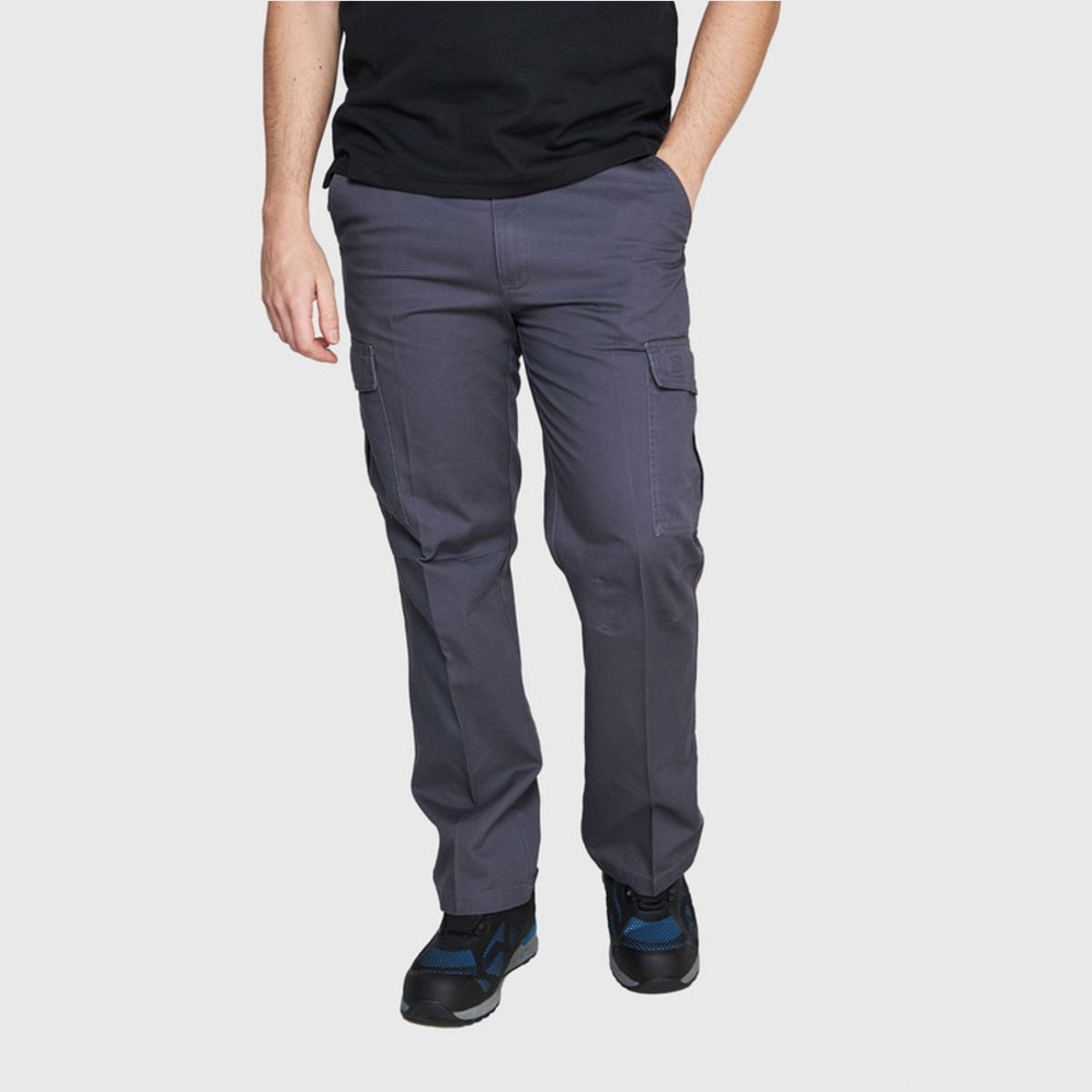 JAYSON - Pantalón Cargo Gabardina 100% Algodón Hombre