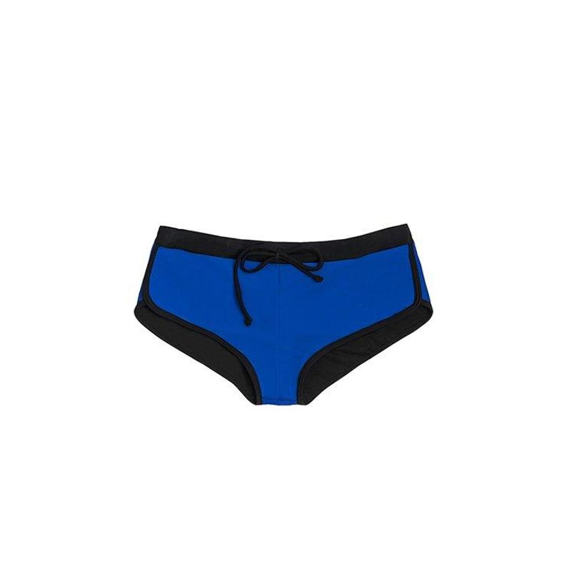 SAMIA - Short hot pant brasilero azul SAMIA