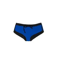 SAMIA - Short hot pant brasilero azul