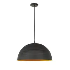 HB LEDS - Lámpara Colgante E-27 Decorativa Diseño Cúpula