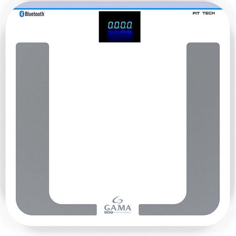 GAMA - Balanza Fit Tech Bluetooth Masa Muscular Osea Corporal