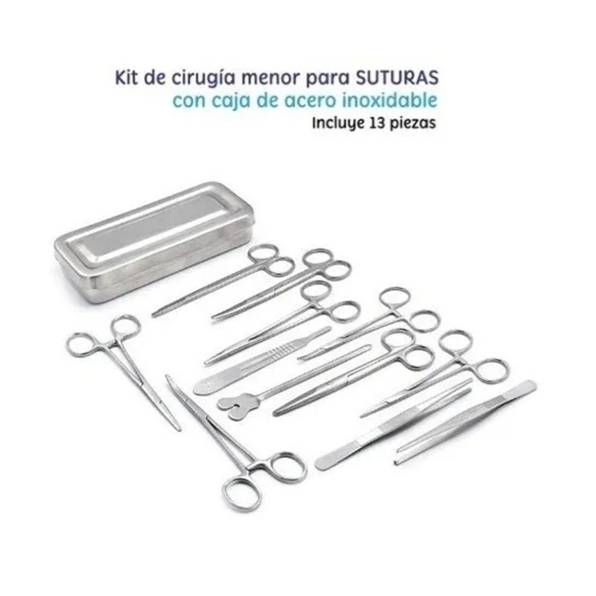 GENERICO - Kit De Disección - Instrumental 13 Piezas