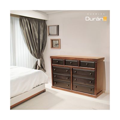 Imagen 2 del producto Cómoda Sofia 9 Cajones color Chocolate