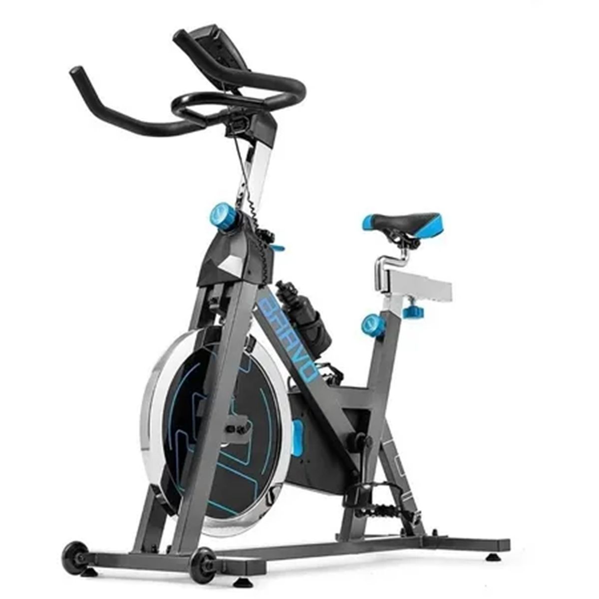 TODODESCUENTO - Bicicleta Spinning Indoor Profesional Bravo 18kg- Hop Sport