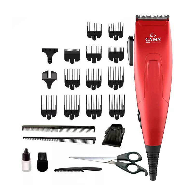 GAMA - Cortapelos Gama Clipper Gm 562 Motor Magnético 24 Piezas