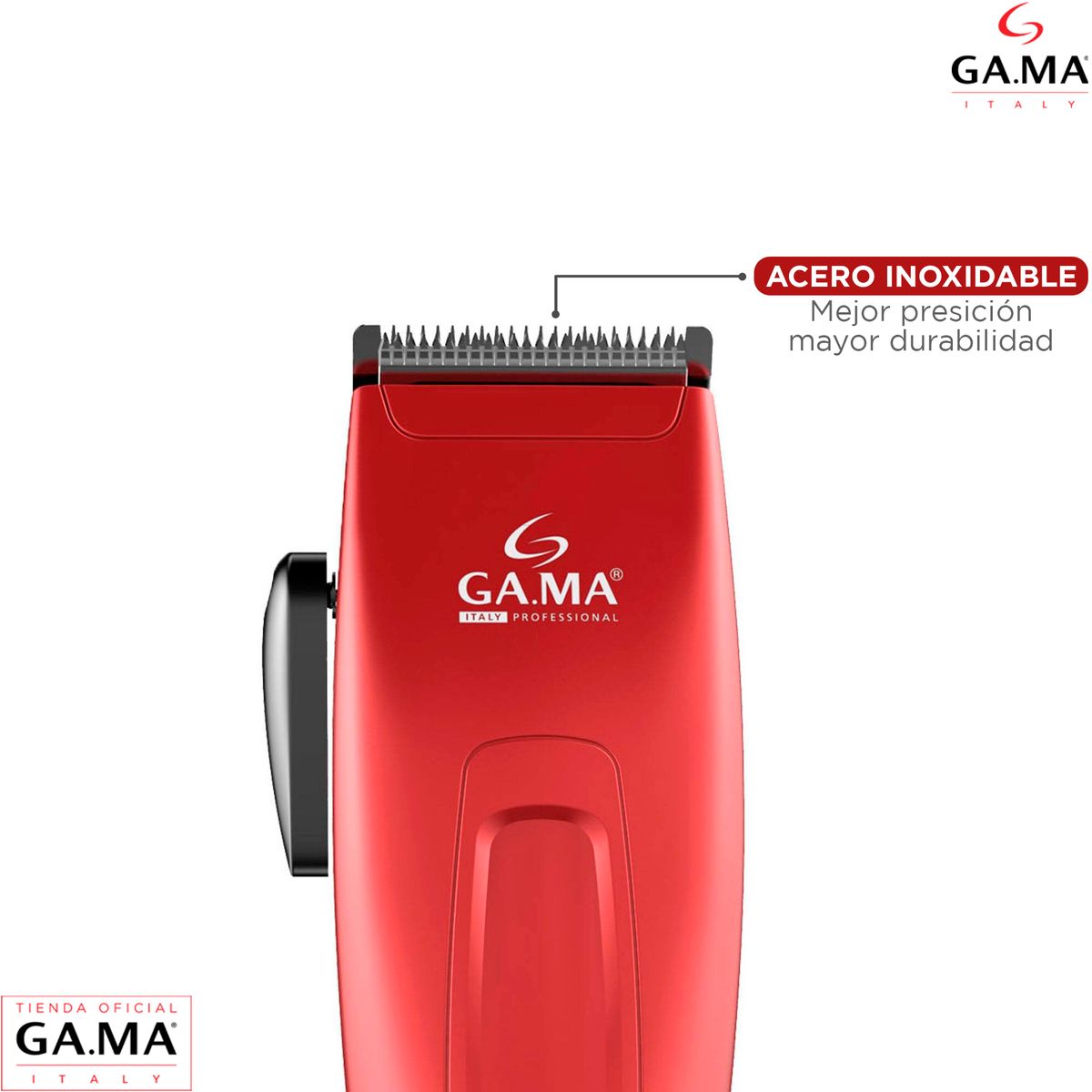 GAMA - Cortapelos Gama Clipper Gm 562 Motor Magnético 24 Piezas