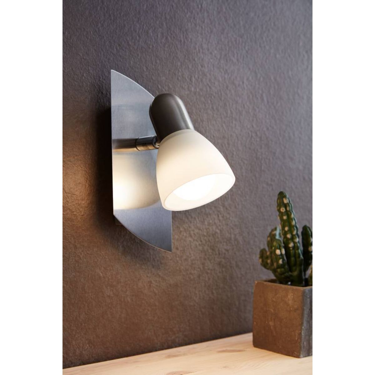 EGLO - Foco Sobrepuesto E14 Enea Níquel Satinado 90982