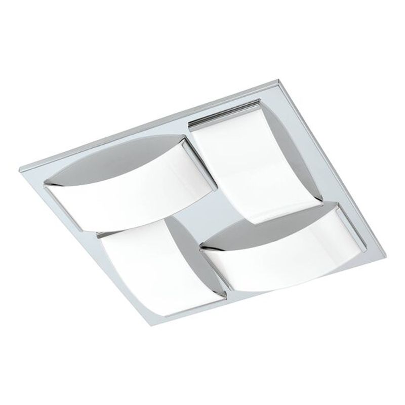 EGLO - Lámpara Techo Led Wasao 1 Cromo 94884