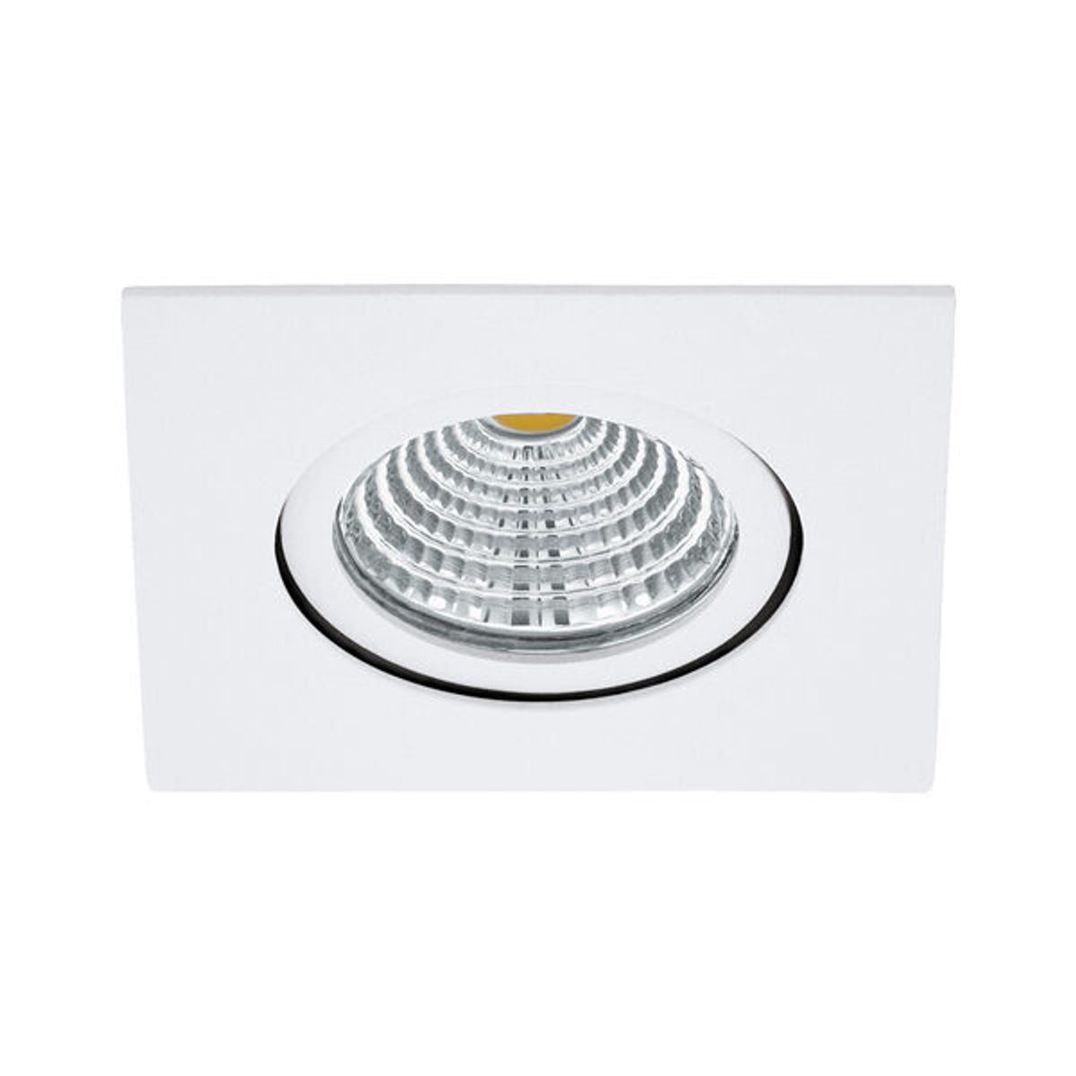 EGLO - Foco Embutido Saliceto Blanco Luz Cálida Dirigible Dimiable