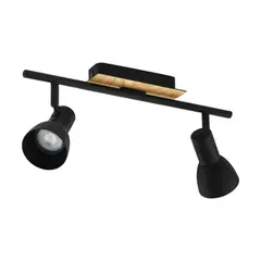 EGLO - Lámpara Foco Barnham Marrón Oscuro Gu10 2X3W cod.205094