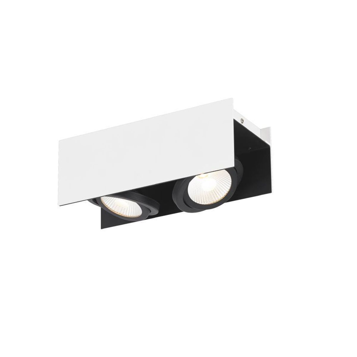 EGLO - Foco Sobrepuesto Led Vidago Blanco Negro 39316