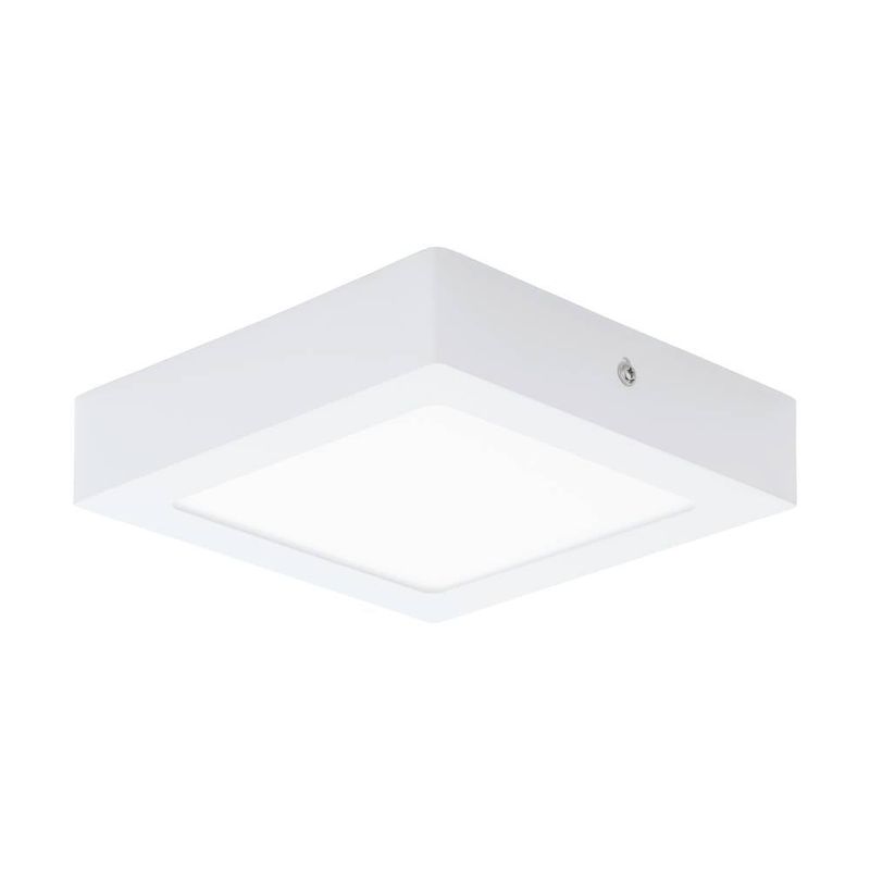 EGLO - Foco Sobrepuesto Metal Fueva Led  17x17Cm Cálida 11W 1200Lm IP20