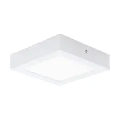 EGLO - Foco Sobrepuesto Metal Fueva Led  17x17Cm Cálida 11W 1200Lm IP20