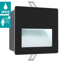 EGLO - Foco Embutido Aracena Aluminio 4000K LEDincluida 400lm 4W IP65 99574