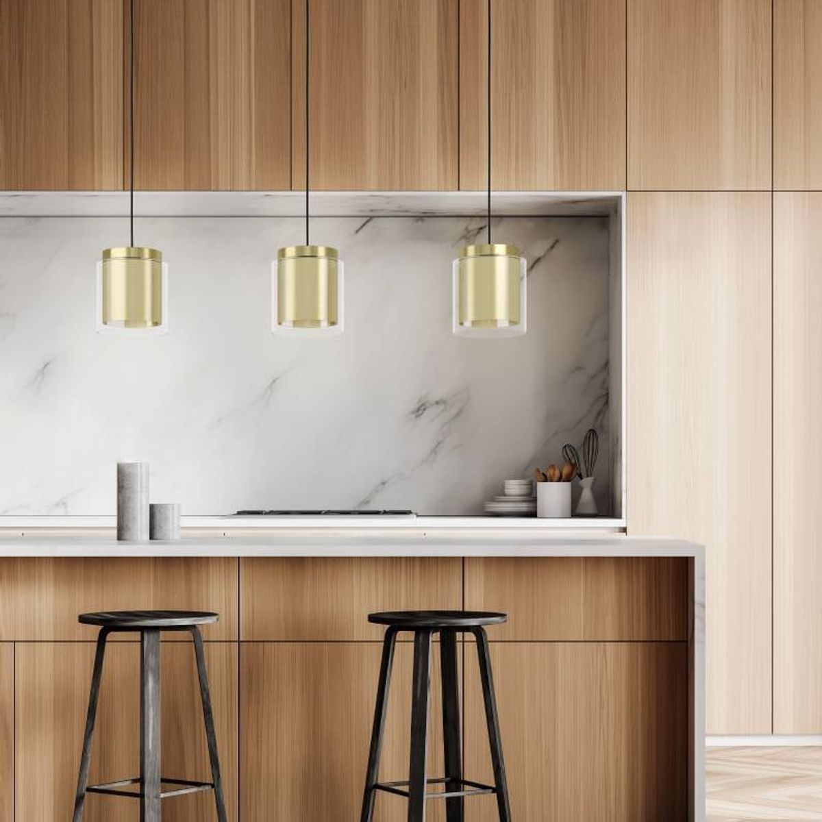 EGLO - Lámpara Colgante Lagunitas Negro Latón Oro E27 3X40W Cod99654