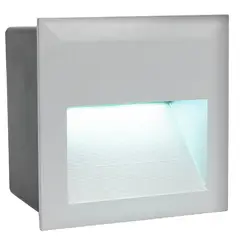 EGLO - Foco Embutido Zimba-led Plata 4W LED 400lm IP65 Cod95235