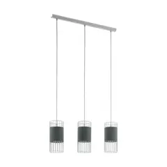 EGLO - Lámpara Colgante Norumbega Acero 3X60W Cod97955
